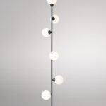 Vertical Globe Floor Lamp