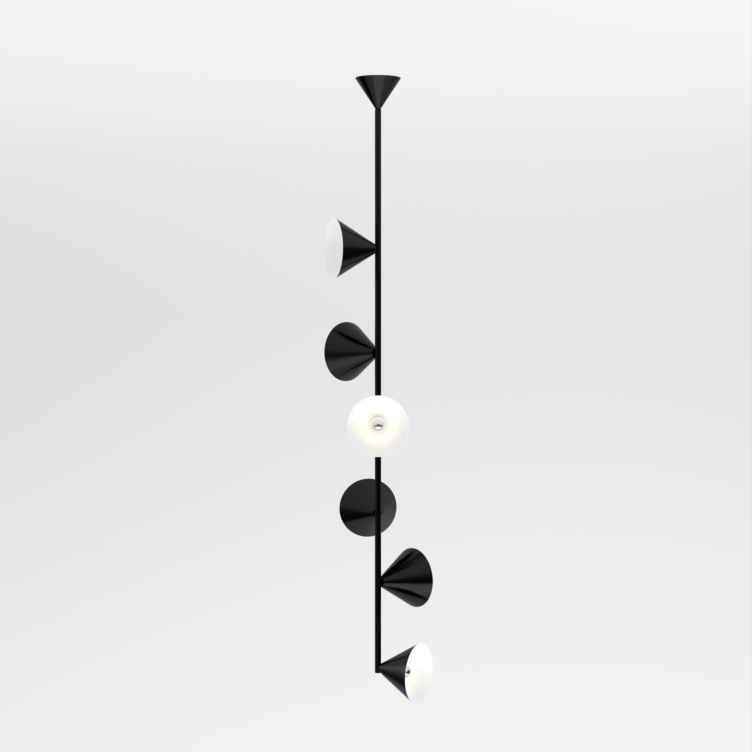 Vertical One Pendant Light