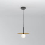 Disc and Sphere Pendant Light