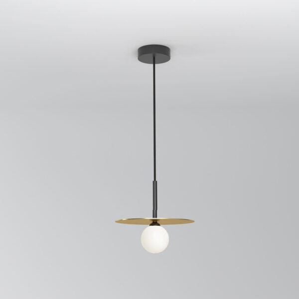 Disc and Sphere Pendant Light - Image 2