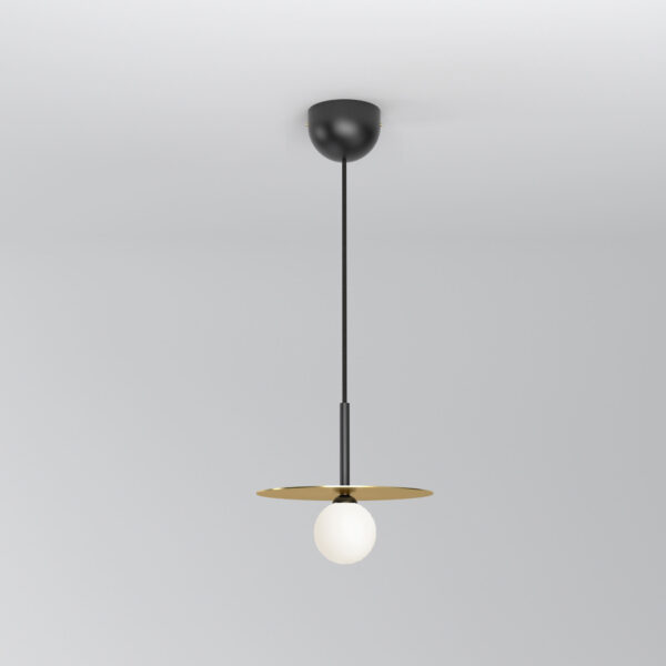 Disc and Sphere Pendant Light - Image 4