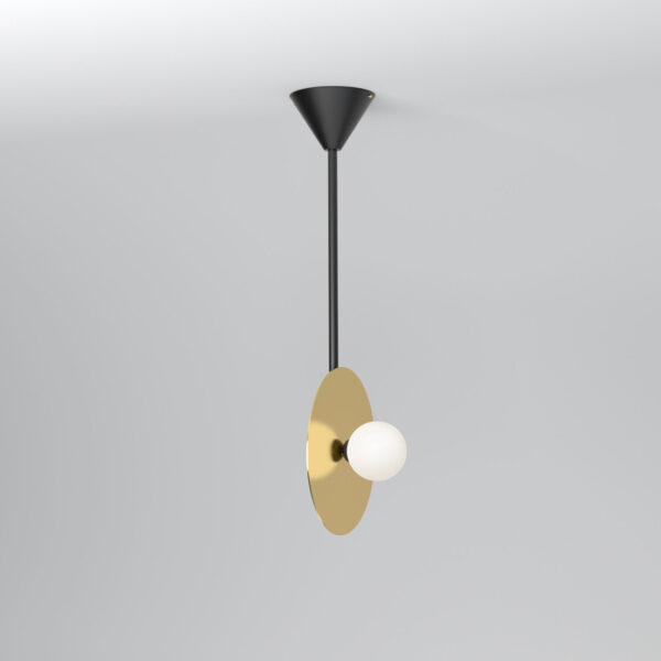 Disc and Sphere Pendant Light - Image 7