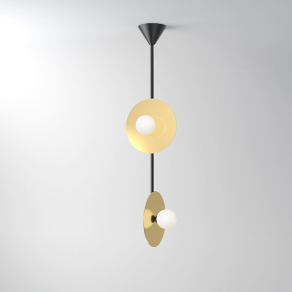 Disc and Sphere Pendant Light - Image 8