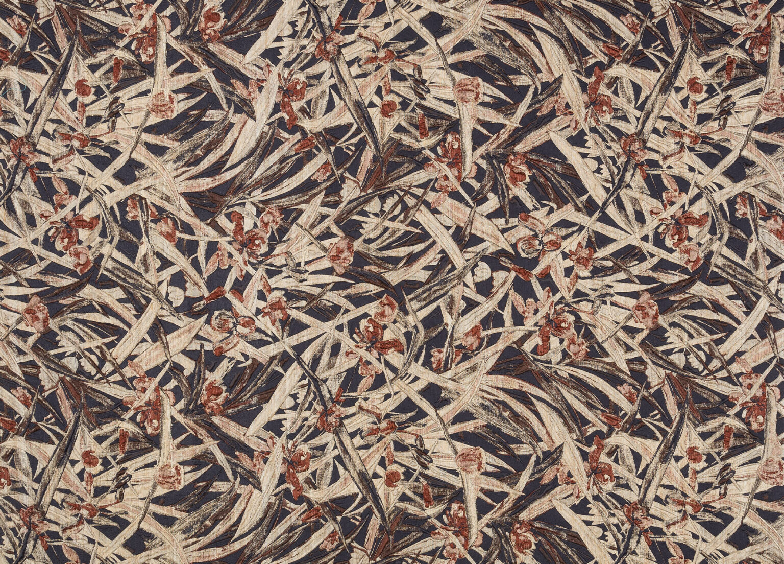 IRIS FIELD CAMPAGNARD BLACK FABRIC